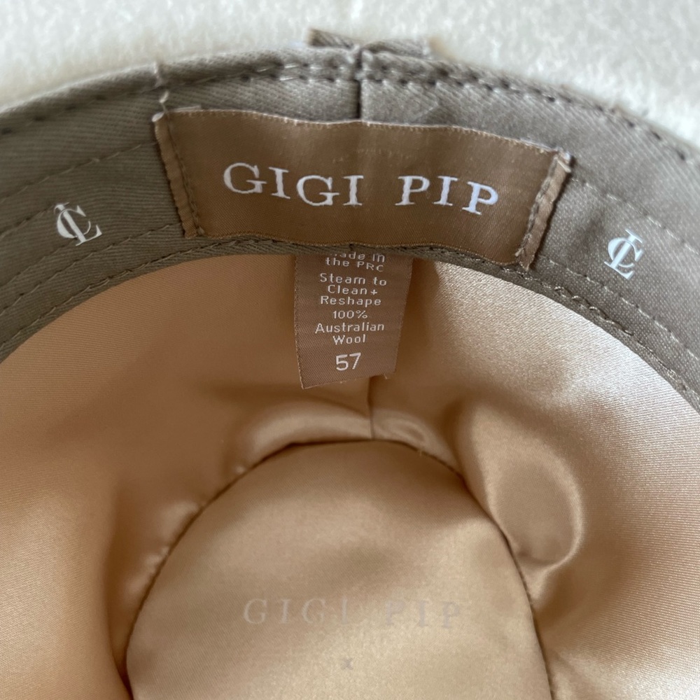 GIGI PIP Cream Hat - Picture 4 of 4